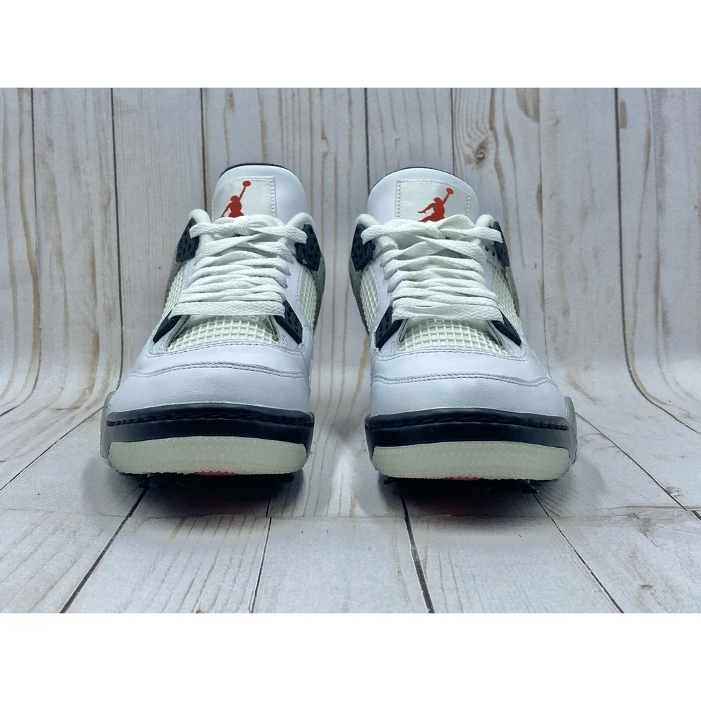 Nike Air Jordan Retro 4 Golf White Cement Size 7 CU9981 100